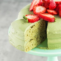 Thé vert matcha biologique de qualité cérémonielle, marque privée OEM, 100g, 3A-6A, saveur vanille, boîte en métal, bouteille