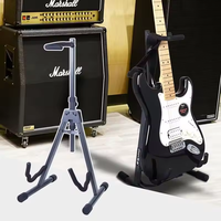 Support de guitare en A robuste Yinyu GS720 avec protection EVA pour studio et performance sur scène