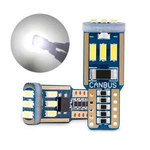 Ampoule LED T10 pour voiture 120LM 1.2W 12V Blanc Puce 3014-9 Sans erreur CANBUS Plug & Play Adaptation universelle Dissipateur de chaleur en aluminium - Product Image 1