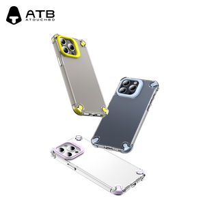 ATB <span class=keywords><strong>nuevo</strong></span> diseño ultrafino cuatro esquinas protección máxima funda a prueba de golpes para <span class=keywords><strong>iPhone</strong></span> 15 <span class=keywords><strong>14</strong></span> - Product Image 2