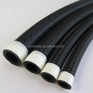Se J1532 एन 4 एन 6 एन 8 एन 10 एन 12 एन 16 एनबर रबर का ब्रेएडेड ऑयल कूलर नली ब्लैक नायलॉन कार ऑटो के लिए रबर ईंधन पाइप के बाहर - Product Image 5