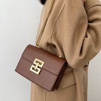 Sac à main de luxe pour femme en PU, bandoulière unique, design populaire
