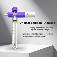 Botella de Espuma de Jabón Eléctrica de Alta Presión de 100 ml con Conector Rápido de 1/4'', Rociador para Lavado de Autos, Lanza de Espuma Ajustable para Limpieza de Autos