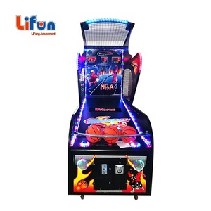 Hotsale Trong Nhà Điện Tử Coin Vận Hành Kỹ Năng Bắn Súng Điên Hoop Đường Phố Bóng Rổ Arcade Trò Chơi Máy Để Bán Philippines - Product Image 4