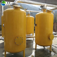 Digesteur anaérobie CSTR de 5000 m³ à commande PLC automatique, réacteur de biodigestion, système de biogaz avec pompe à moteur pour l'élevage porcin
