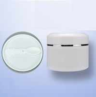 100 150 200 250 300 350 400 450 500 600 1000 ml en plastique vide pot de crème, Pâte contenant cosmétique avec Cuillère Spatule