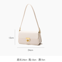 Sac à bandoulière de luxe pour femme, nouvelle collection 2027, haute qualité, OEM/ODM, faible MOQ, sac sous le bras de créateur, sac à main tendance pour femme
