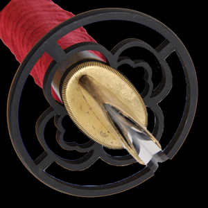 Nouvelle Arrivée 2026 : Katana Fait Main, Design Classique Noir et Rouge, Artisanat Original, Effet Spectacle Garanti pour le Cosplay - Product Image 3