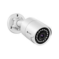 Cámara de Seguridad IP PoE 4COVR 4MP para Exteriores, Impermeable, Tipo Bala, con Detección de Personas y Vehículos por IA, OEM, Visión Nocturna IR