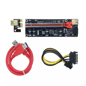 Pcie Riser 009s Plus Usb3.0 Cable Pcie 1x To 16x Graphics Cards Adapter Pcie Riser Card Ver009s Plus