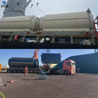 Máquina de Pirólisis de Plástico para Convertir Residuos Plásticos Saludables, Residuos de Perforación Petrolera, Neumáticos Usados en Combustible
