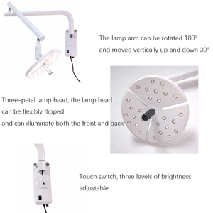 <span class=keywords><strong>Lampe</strong></span> d'examen LED vétérinaire et médicale à luminosité réglable, suspendue, murale, pour opérations et interventions chirurgicales - Product Image 3