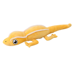 Yellow <strong>Lizard</strong> Reptile Toy Cute Gecko Plush Animal Stuffed Soft Eco-Friendly Super Soft Comforter Realistic Wildlife Doll PP - Product Image 1