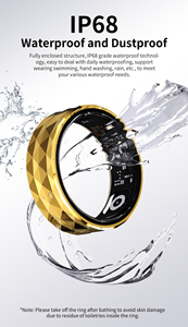 R12 Vòng thông minh tầm cao sức khỏe Tracker Heart Rate Monitor body mệt mỏi ngủ theo dõi Android tương thích phù hợp với ngón tay lớn - Product Image 4
