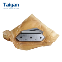 Lame de découpe Taiyan en acier inoxydable à double tranchant pour cadre, outil de coupe d'angle en V pour cadre photo, précision sans soudure TS-B12