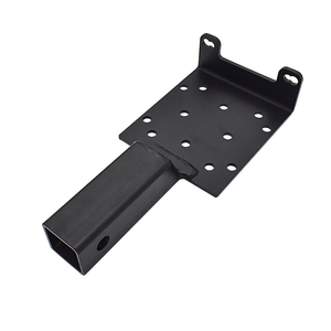 <span class=keywords><strong>Plaque</strong></span> de montage de treuil d'<span class=keywords><strong>attelage</strong></span> de remorque de récepteur en acier robuste pour <span class=keywords><strong>support</strong></span> de montage de berceau ATV UTV - Product Image 4