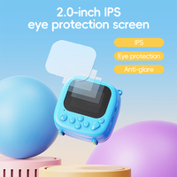 Imprimante thermique instantanée pour enfants avec appareil photo, écran IPS 2 pouces, CMOS 1080P HD, zoom, grand angle 180°, autocollants amusants en gros de Chine