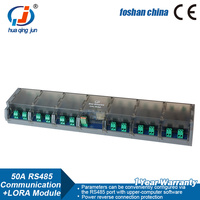 Module de relais LoRa Huaqingjun 24 canaux RS485, relais haute puissance 50A, communication RS485, module sans fil bimode pour l'automatisation