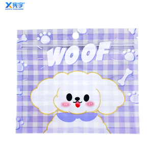 Bolsa de Plástico Laminado con Cierre, Personalizada con Logotipo de Dibujos Animados, Bolsa de Almacenamiento de Mylar Termosellada para Accesorios Decorativos, Dulces y Repostería - Product Image 1