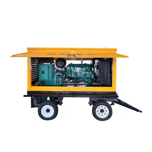 Rainproof And Dustproof Forest Area Construction Site Commonly Used Power Supply 100 Kilowatt Mobile Trailer Generator Set