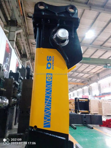 Martillo Hidráulico Tipo Caja SQ 80 con Acumulador, Sistema de Engrase Automático, Motor para Excavadoras de 18-26 Toneladas, Demolición - Product Image 3