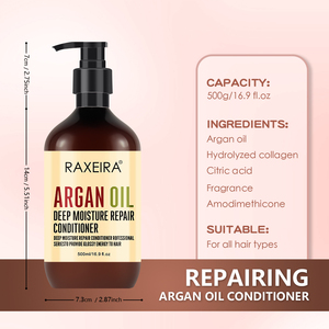 <span class=keywords><strong>Meilleur</strong></span> revitalisant marocain à l'huile d'argan hydratant en profondeur pour <span class=keywords><strong>cheveux</strong></span> secs, <span class=keywords><strong>bouclés</strong></span>, colorés et abîmés - Product Image 6