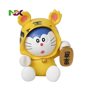 โมเดลหุ่นยนต์โดราเอมอนแมวสีฟ้ารุ่นริชแคท ของเล่นตั้งโต๊ะ - Product Image 1