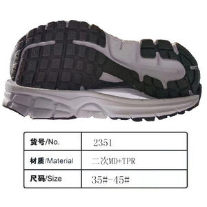 Suelas de Zapatos TPR Personalizables, Venta Directa de Fábrica, Ligeras y Cómodas con Función Antideslizante - Product Image 2