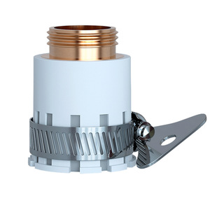 Conector de Grifo Octogonal de Aleación con Rosca Externa de 12-16 mm, Adaptador de Latón para Tuberías de Agua y Aceite, Diseño Minimalista - Product Image 3