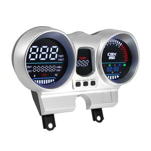Nouvel instrument <span class=keywords><strong>de</strong></span> <span class=keywords><strong>moto</strong></span> en plastique avec affichage LED du <span class=keywords><strong>compteur</strong></span> <span class=keywords><strong>de</strong></span> <span class=keywords><strong>vitesse</strong></span>, du voltmètre, du kilométrage et du <span class=keywords><strong>compteur</strong></span> d'odomètre - Product Image 2