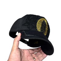 Casquette de baseball sportive à 5 panneaux en tissu éponge Oxford, avec logo brodé personnalisé, pour l'extérieur, Gorras San Judas Tadeo, vente en gros