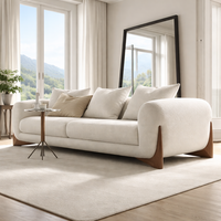 Ensemble de canapés modulaires de luxe en PU pour bureau, confortables, en tissu et garnis de mousse, pour usage scolaire, hôtelier et professionnel, vente en gros