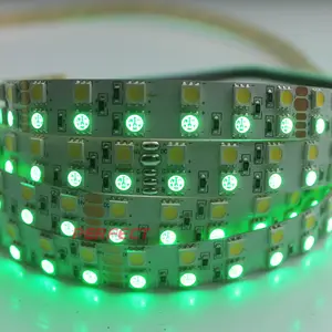 Flexible SMD 5050 RGB+W LED Light Strips 144led/meter DC 24V Double Rows Led Strip Light