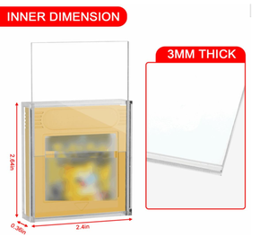 Estuche Protector de Cartuchos de Juegos de Acrílico Transparente Personalizado al por Mayor para Nintendo Game Boy Color - Product Image 2