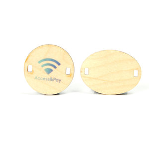 Tùy chỉnh in ấn gỗ <span class=keywords><strong>NFC</strong></span> mảng bám ntag 213 215 216 tre Basswood dày bằng gỗ <span class=keywords><strong>RFID</strong></span> thẻ nhỏ <span class=keywords><strong>NFC</strong></span> Keychain - Product Image 5