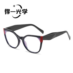 Gafas De Yi Optics Cat Eye con Bloqueo de Luz Azul, Montura Completa y Diseño Color Block para Mujer - Product Image 2