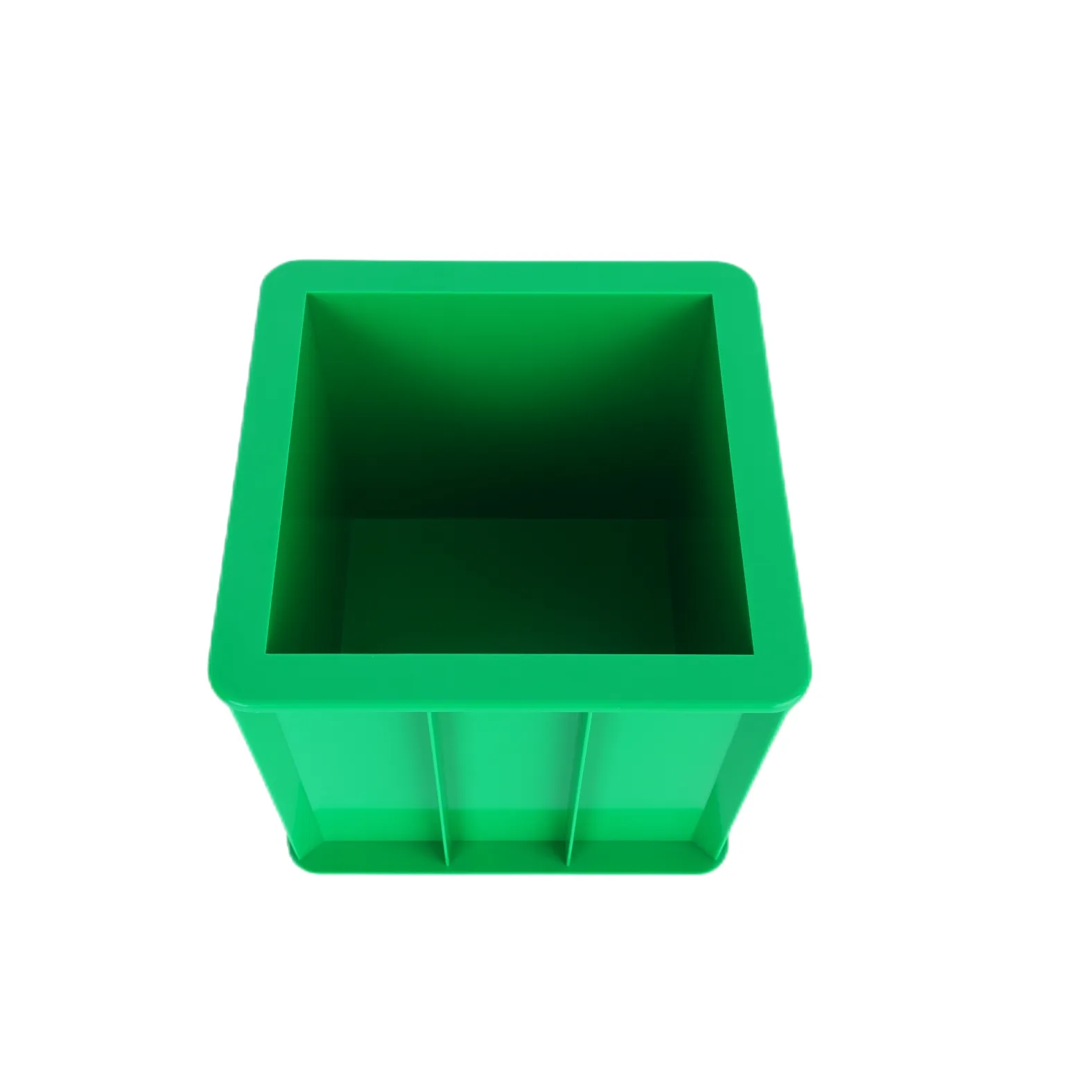 150mm Beton form Grüne Farbe Kunststoff Würfel Test leisten
