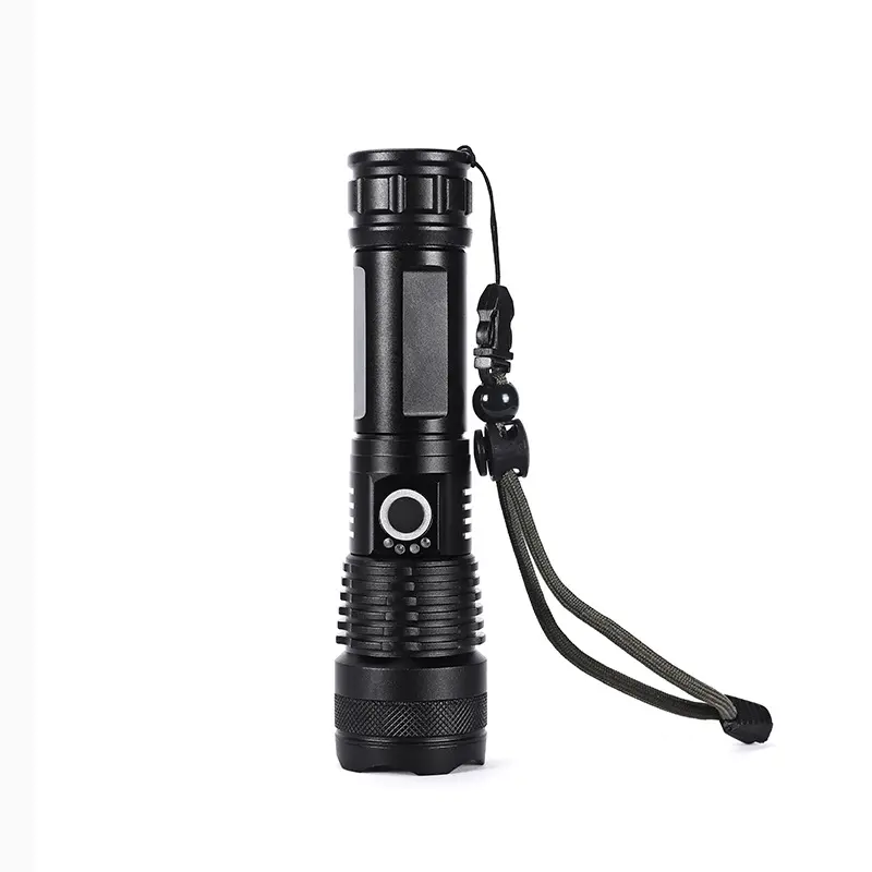 mini flashlight & torches Outdoor camping tactical flashlight water proof glare tent light Dimmable metal lamp self defense