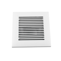 Grille de climatisation moderne silencieuse en ABS pour l'entrée d'air de mur de plafond d'atelier de salon garantie pour l'extérieur résidentiel