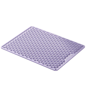 Alfombrilla de Silicona Portátil para Masaje de Pies, Ejercicio en Interiores, Correr, Trotar, Acupresión, Impermeable, Alfombrilla Sensorial para Baño - Product Image 1