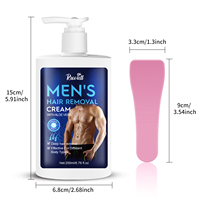 RUOALL-Épilation masculine à l'aloe vera 200ml