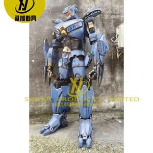 Jouets personnalisés Pacific Rim America Mascotte personnalisée réaliste actuelle Grand robot <span class=keywords><strong>jaune</strong></span> d'extérieur Vêtements de marche - Product Image 3