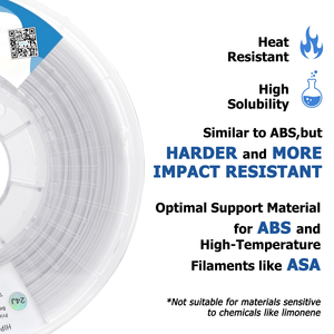 แบ่งสะโพก-80วัสดุรองรับ3D เส้นใยการพิมพ์โพลีสไตรีนแรงกระแทกสูงรองรับการแยกง่าย1.75มม. ม้วน1กก. - Product Image 2