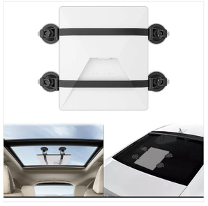 Kit di Montaggio <span class=keywords><strong>con</strong></span> Ventosa per Tetto Starlink Mini ABS 2025, Supporto di Ricarica per Auto, Camper, Veicoli, Barche, Sistema di Montaggio per Finestre - Product Image 2