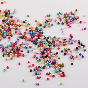 Colored Glass Tube <b>Beads</b> 2.5mm Round For Jewelry Making DIY Craft Accessories 20g <b>Loose</b> <b>Beads</b> Baking Paint Treatment - Product Image 5