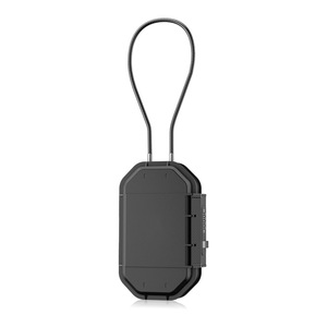 Caja de Seguridad Portátil Impermeable IPX68 con Cable de Acero, Negra, Capacidad Inferior a 21L, Correa Desmontable - Product Image 1