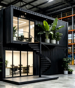 Cabaña Prefabricada Modular: Villa en Contenedor de Acero de 20 y 40 Pies, Móvil y Fácil de Instalar, Casa de Vacaciones Moderna - Product Image 2