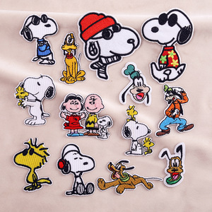 Hot Sale Cartoon Charaktere Gestickte Patches Premium-Qualität Verschiedene Designs Aufbügeln Aufnähen Patches für DIY-Kleidung - Product Image 1