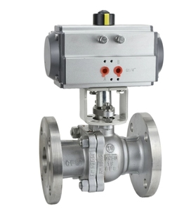 Válvula de Bola Neumática Roscada de Acero Inoxidable Q641F-16P DN65 para Estación de Servicio - Product Image 1