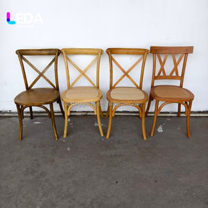 Silla de Comedor Apilable de Cuero PU, Diseño Moderno, para Exteriores, Bodas, Restaurantes y Hoteles, Venta Directa de Fábrica LEDA - Product Image 2